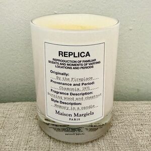 Maison Margiela REPLICA By The Fireplace Scented Candle 5.8 oz 165 g EUC